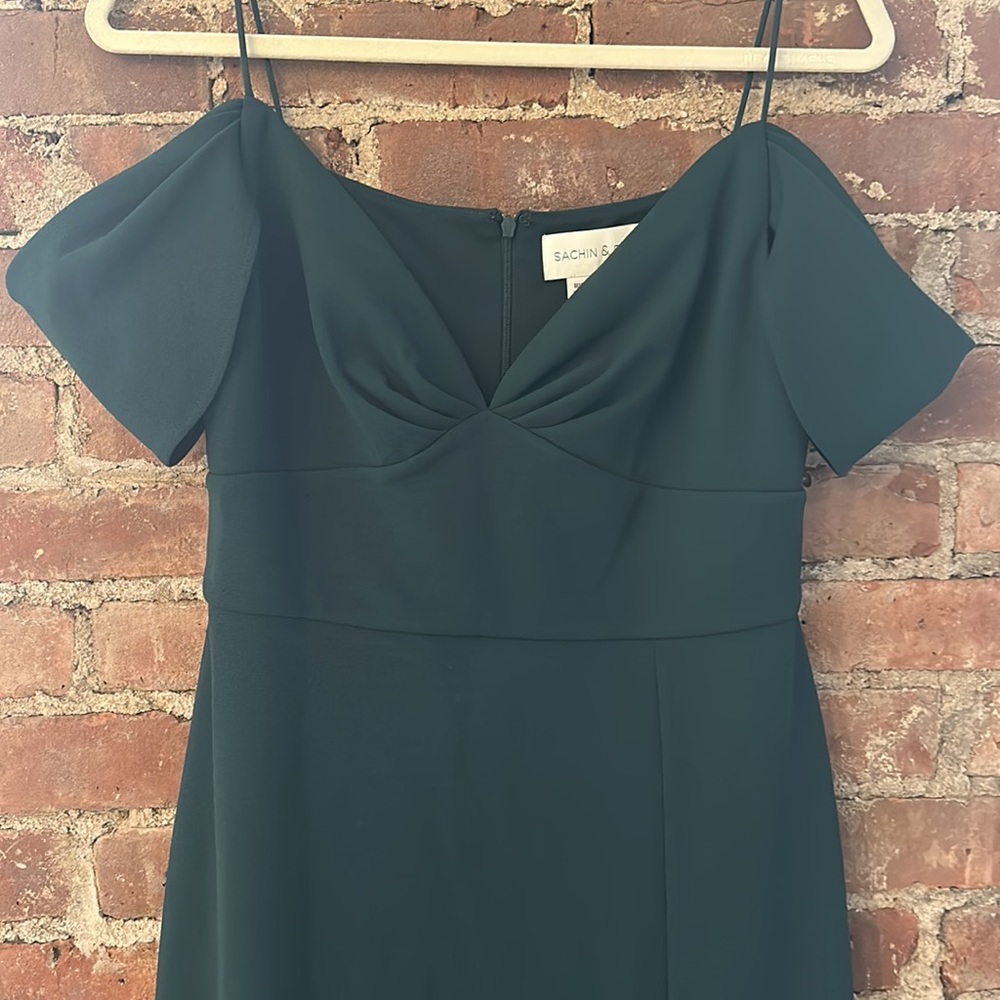 Green Sachin & Babi Formal Dress with Tag